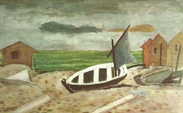 batar pa stranden, georges braque